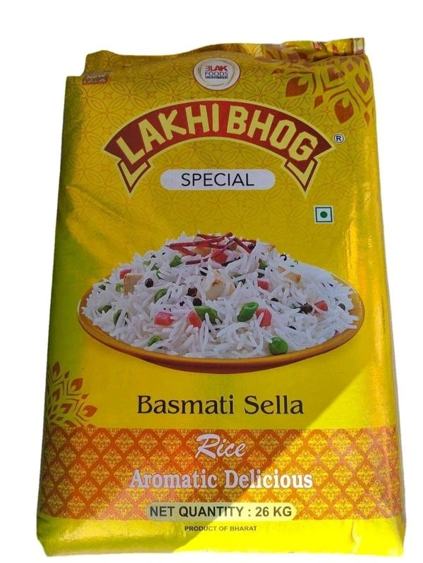 LAKHI BHOG BASMATI SELLA RICE 26 KG