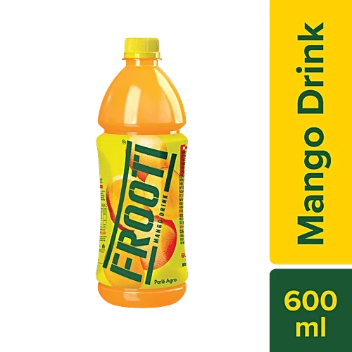 Parle AgroFrooti Mango Drink 600 ML RS 35*24