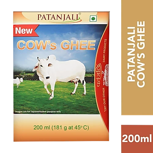 Patanjali Cows Ghee - 200ml
