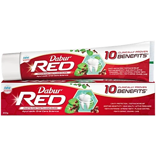 Dabur Red Toothpaste | 200g | Pack of 1